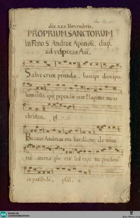 Sacred songs - Don Mus.Ms. 501 : V
