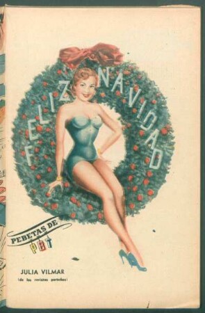 Julia Vilmar (de las revistas porteñas) - [Dibijo] : Pebetas de PBT