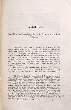 Die Sammlungen der k.k. Münz- und Antiken-Cabinetes