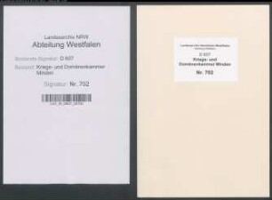 Amt Petershagen - Vogtei Windheim - Bauerschaft Bierde: Unterlagen der Revisionskommission - Band 1