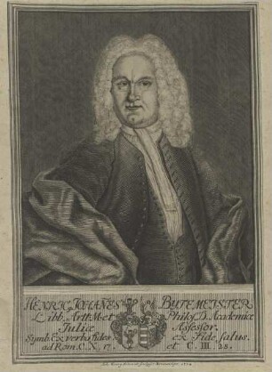 Bildnis des Henric. Johannes Bytemeister