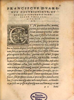 Disputationes anniversariae : Liber primus