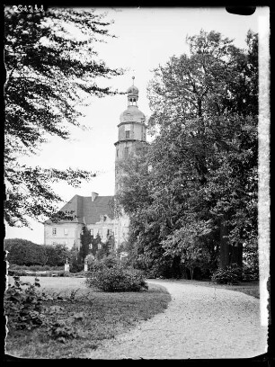 Dübener Heide, Schloss Reinharz, Parkseite