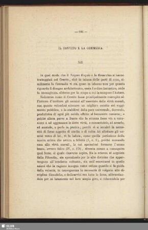 IL Convito E La Commedia. XII.