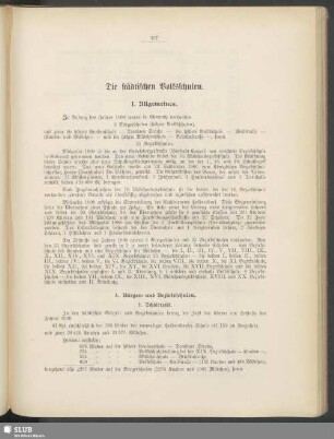 Die städtischen Volksschulen