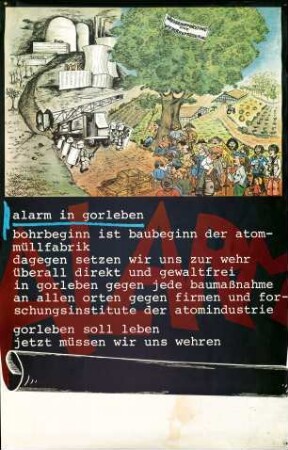 Alarm in Gorleben