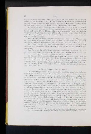 Lungenlappen, Lobi pulmonis.