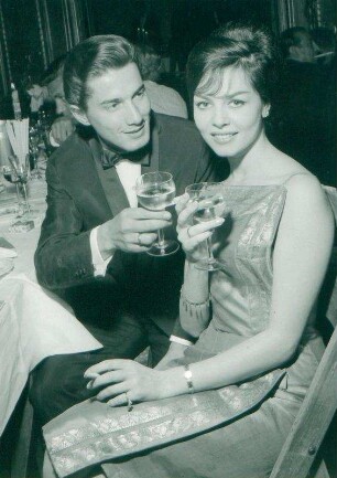 IFF 1961. Gerhus Weinprobe. Christian Wolf [und] Isabel Sarli. IFF 1961