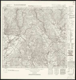 Meßtischblatt 3289 (22), neue Nr. 5633 : Sonneberg (Rothenkirchen), 1937 : Sonneberg (Rothenkirchen). - Hrsg. 1906, bericht. 1929, einz. Nachtr. 1936. - 1:25000. - [Berlin]: Reichsamt für Landesaufnahme, 1937. - 1 Kt.