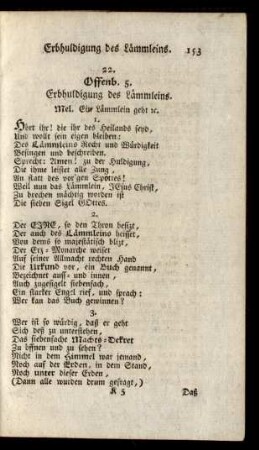 22. Offenb. 5. ...