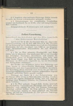 Polizei-Verordnung, [...]