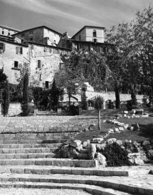 Assisi. Pro Civitate Christiano. Garten