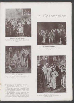 La coronación - [Ilustración]