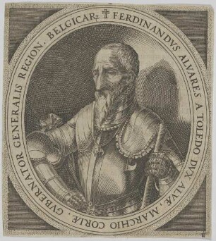 Bildnis des Ferdinandvs Alvares a Toledo