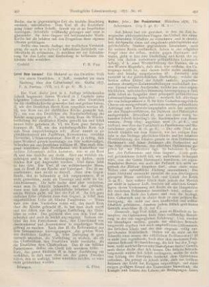452-453 [Rezension] Huber, Johs., Der Pessimismus