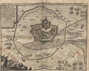Abriß der Statt unnd Cittadelle Perpignian