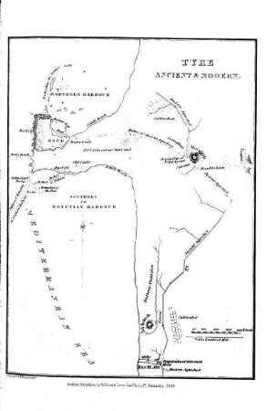 Chart of the Coast of Tyre