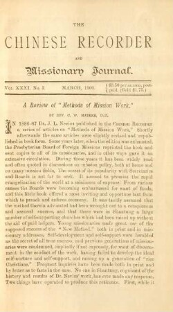 No. 3. March, 1900