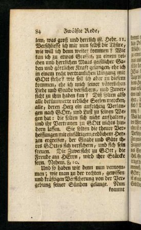 84-96, Und so haben wir denn nun vernommen...