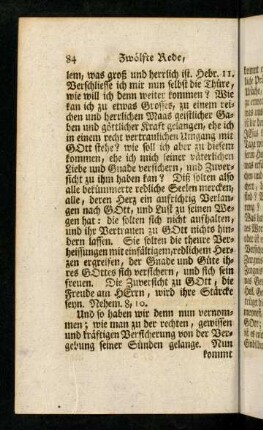 84-96, Und so haben wir denn nun vernommen...