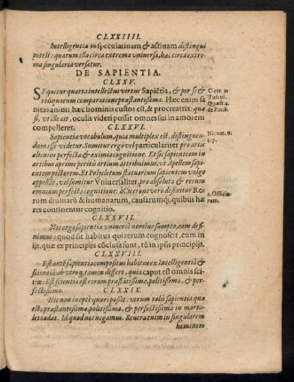 De Sapientia.