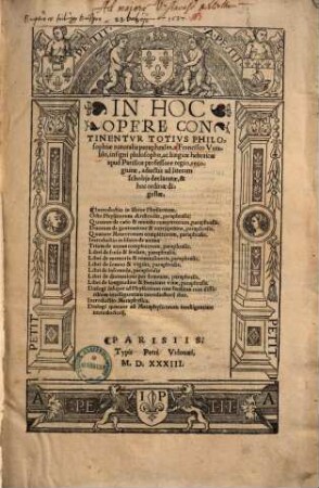 Totius philosophiae naturalis paraphrases