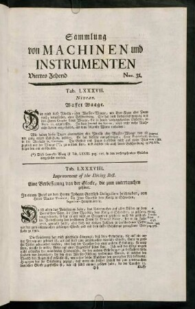 121-122, Tab. LXXXVII. - Tab. LXXXVIII.
