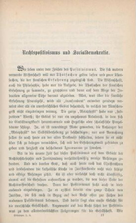 249-261 Rechtspositivmus und Socialdemokratie