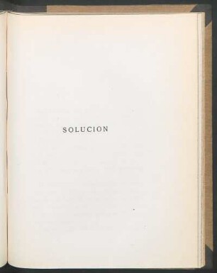 Solución