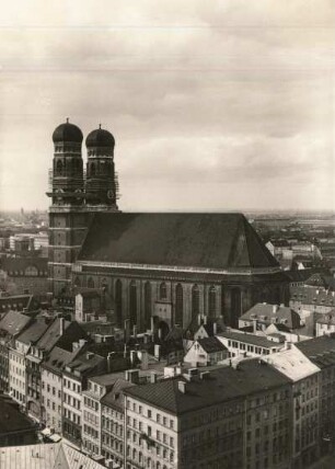 München, Blick auf die Frauenkirche