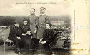 Adolf Friedrich V. von Mecklenburg-Strelitz mit seiner Familie