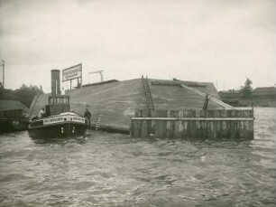 Rheinbrücke Düsseldorf-Neuss, Deutschland, 1926-1928