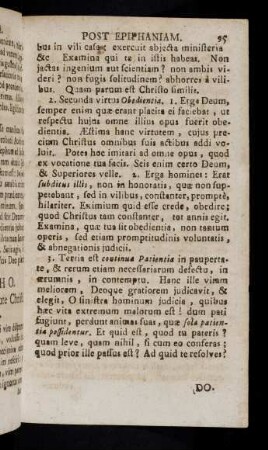 95-105, Hebdomada Septuagesimae