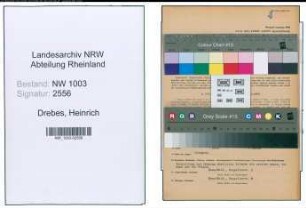Entnazifizierung Heinrich Drebes , geb. 22.08.1887 (Schuhhaendler)