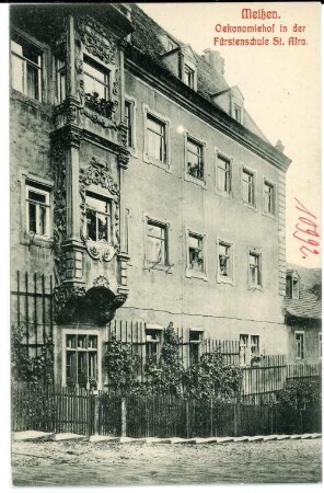 Meißen. Ökonomiehof der Fürstenschule