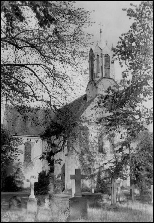Marienwerder, Klosterkirche, Westseite