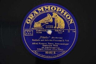 "Fidelio" : Rezitativ und Arie des Florestan; II. Teil / (Beethoven)
