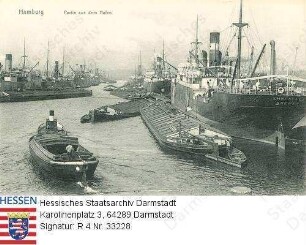 Hamburg, Partie am Hafen