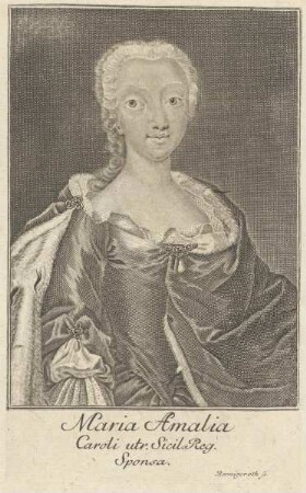 Bildnis von Maria Amalia, Königin von Spanien