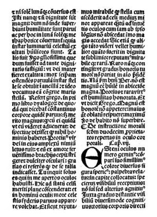 De instructione morali scɗm duodecim pprietates repertas in oculo corporali. Cap. VII.