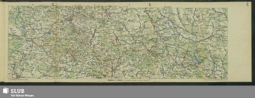 Karte des Jeschken und Isergebirges C