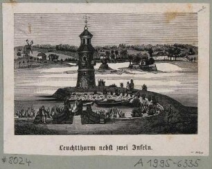 Der Leuchtturm am Niederen Großteich Bärnsdorf in Moritzburg