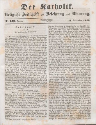 665-668 Zeitfragen : XLVII. Die Erziehung des Gewissens