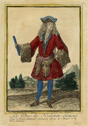 Bildnis von Herzog von Holstein-Gottorf
