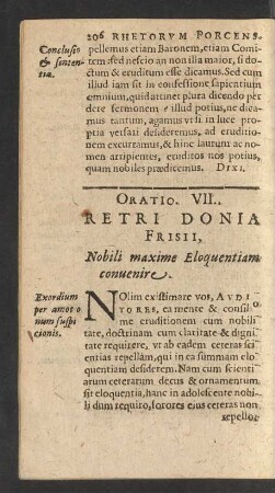 Oratio VII.