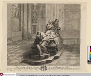 Illustrissimo Ecclesiae Principi Carolo Mauritio Le Tellier; [Grabmal des Kardinal Richelieu]