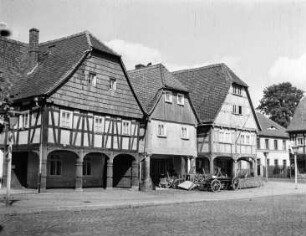 Laubenhäuser am Markt