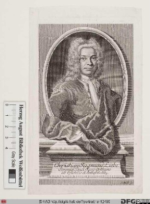 Bildnis Christian Sigismund Liebe