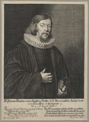 Bildnis des Johann Steüdner