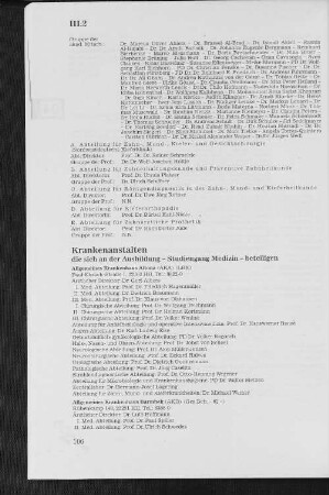 Krankenanstalten